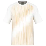 HEAD Performance Padel T-shirt Men Yellow White 02