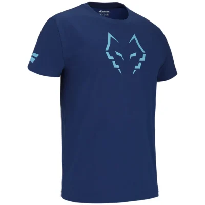 BABOLAT Padel Cotton T-shirt Juan Lebrón Men Blue 01