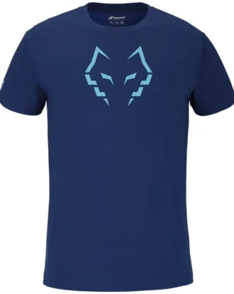 BABOLAT Padel Cotton T-shirt Juan Lebrón Men Blue 03