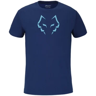 BABOLAT Padel Cotton T-shirt Juan Lebrón Men Blue 03