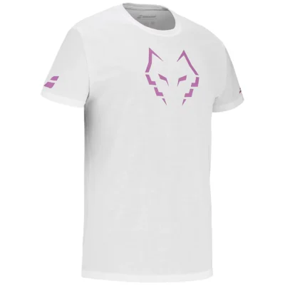 BABOLAT Padel Cotton T-shirt Juan Lebrón Men White 03
