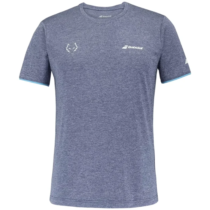 BABOLAT Padel Crew Neck Tee Juan Lebrón Men Blue 03