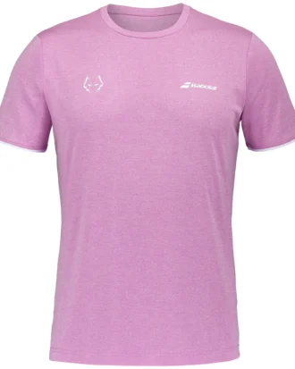 BABOLAT Padel Crew Neck Tee Juan Lebrón Men Pink 03