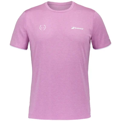 BABOLAT Padel Crew Neck Tee Juan Lebrón Men Pink 03