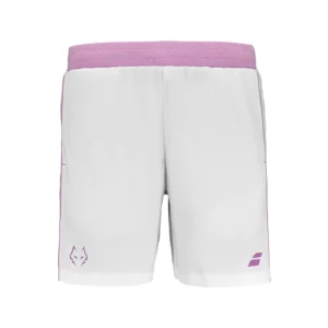 BABOLAT Padel Shorts Juan Lebron White Pink 011