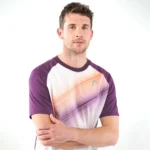 HEAD Performance Padel T-Shirt Men Lilac White 05