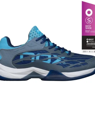 NOX AT10 LUX 2024 Padel Shoes STONE BONNIE BLUE 02