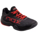 NOX AT10 LUX 2025 Padel Shoes Black Red 02