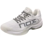 NOX AT10 LUX 2025 Padel Shoes White Grey 06