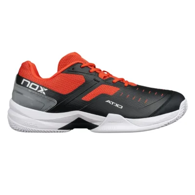 NOX AT10 PRO 2025 Padel Shoes Black Red 01