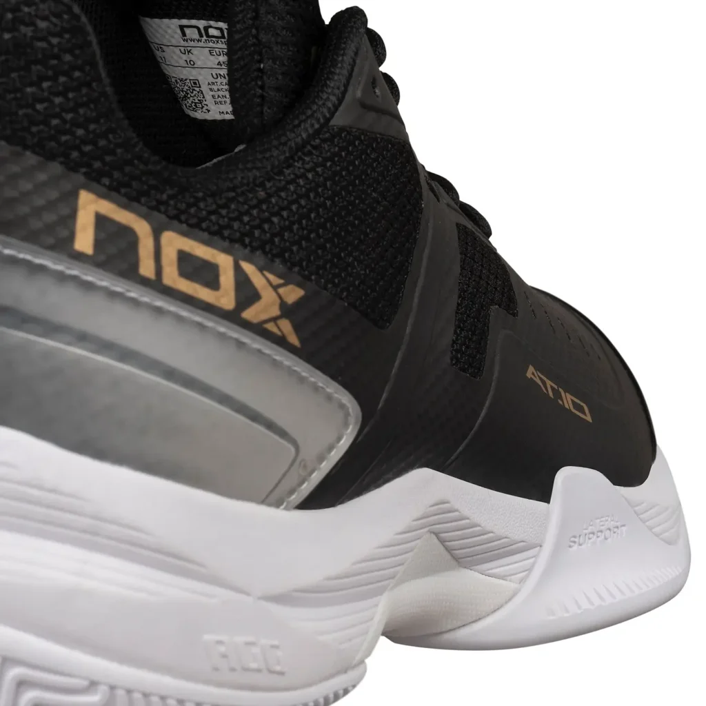 NOX AT10 PRO Padel Shoes 2025 Black Gold 06
