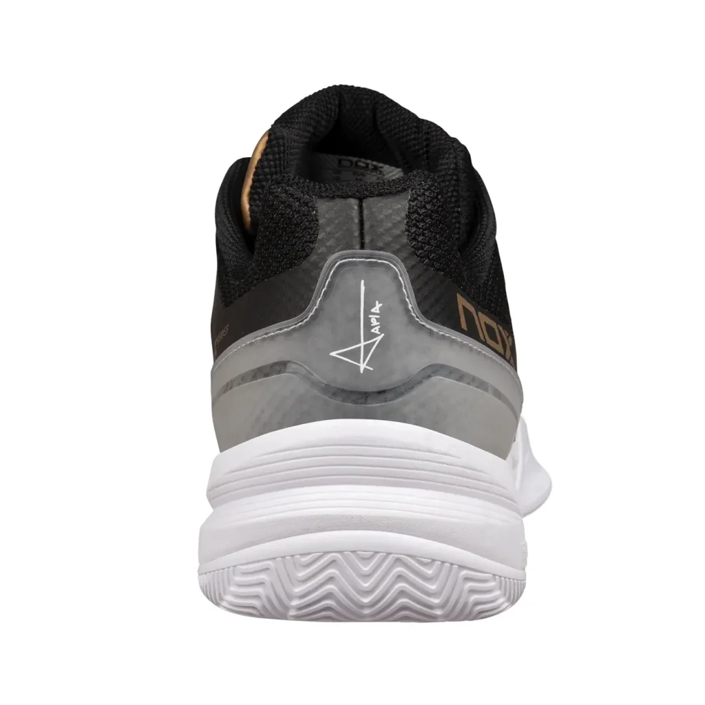 NOX AT10 PRO Padel Shoes 2025 Black Gold 09