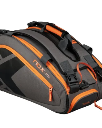 NOX AT10 Team Padel Bag Grey Orange 01