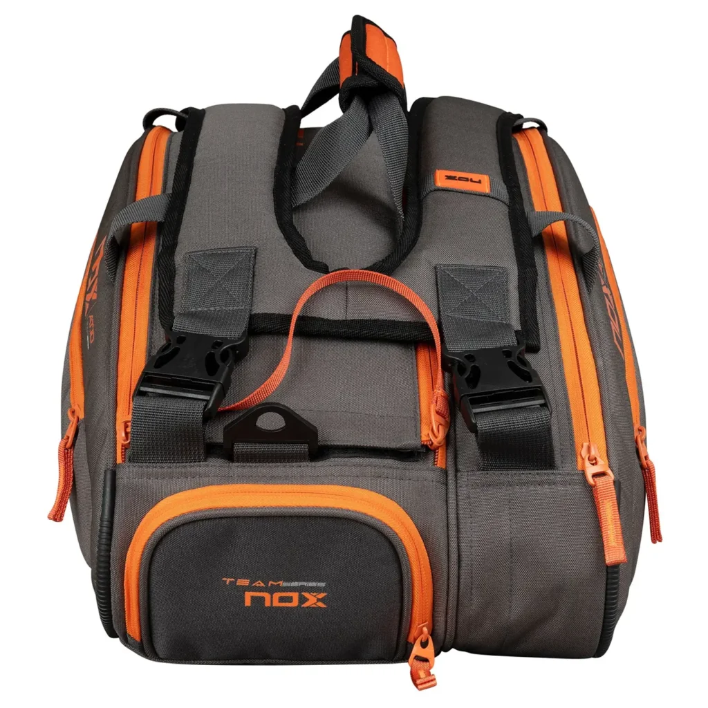 NOX AT10 Team Padel Bag Grey Orange 08