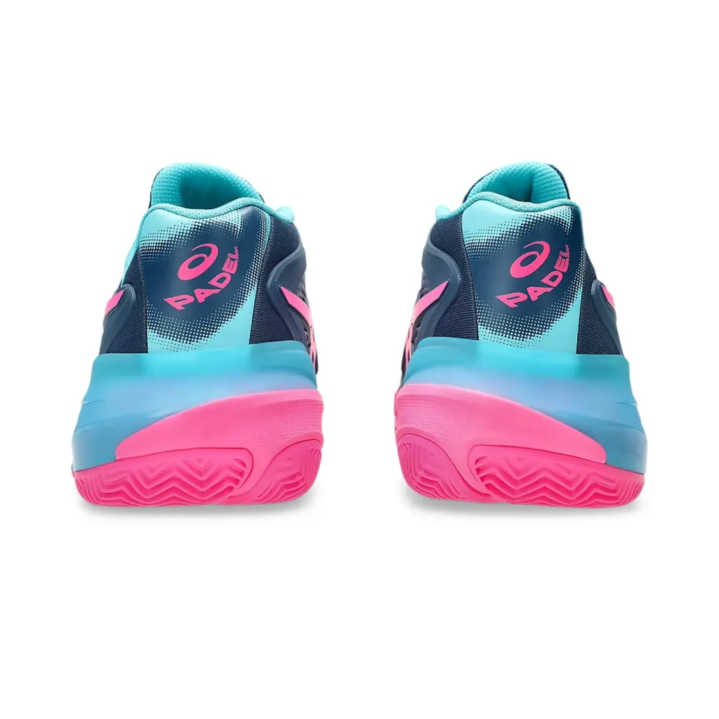 ASICS Gel-Resolution X Padel Shoes Mako Blue Hot Pink 04