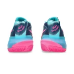 ASICS Gel-Resolution X Padel Shoes Mako Blue Hot Pink 04