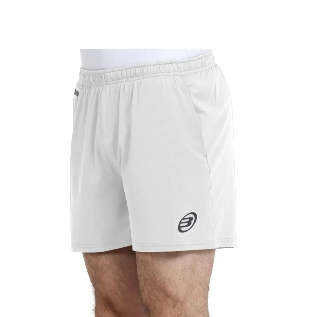 BULLPADEL Meis 25V Pearl Grey Padel Short 01