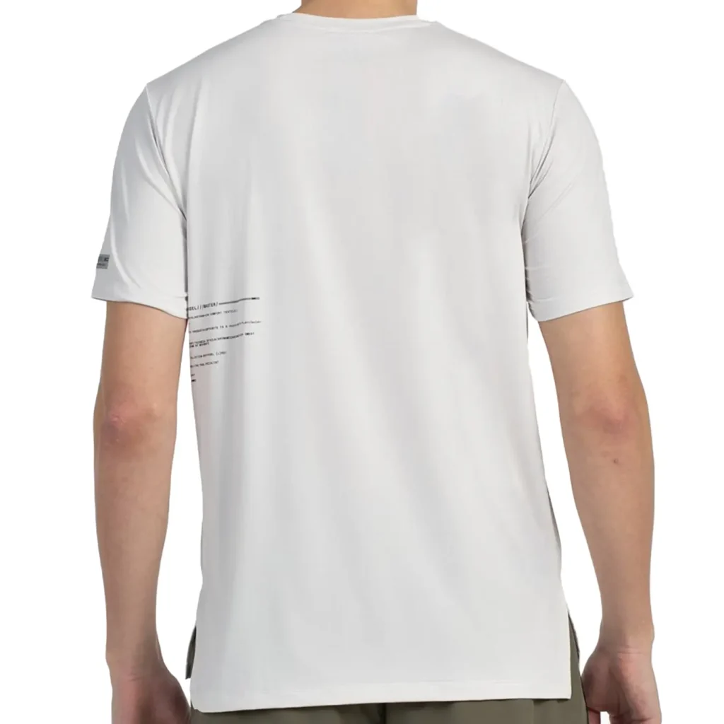 BULLPADEL Monda Padel T-Shirt Pearl Grey 02