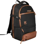 NOX Padel Backpack Luxury Open Series Black Brown 02