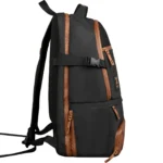 NOX Padel Backpack Luxury Open Series Black Brown 03
