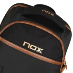 NOX Padel Backpack Luxury Open Series Black Brown 09