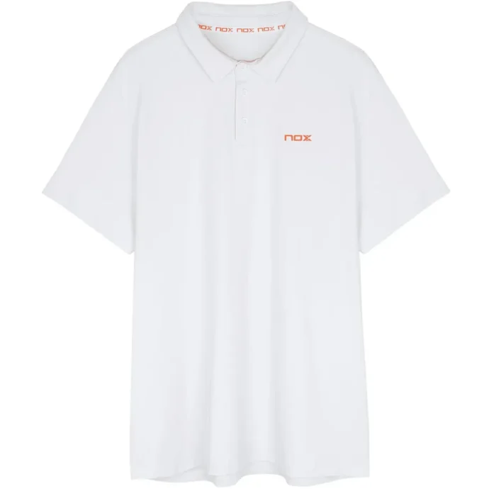 NOX Padel Polo Shirt Team Regular White 03