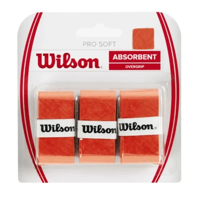 WILSON Pro Soft Overgrip Red 02