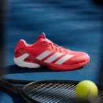 Adidas Adizero Ubersonic 5 Red Padel Shoes 010