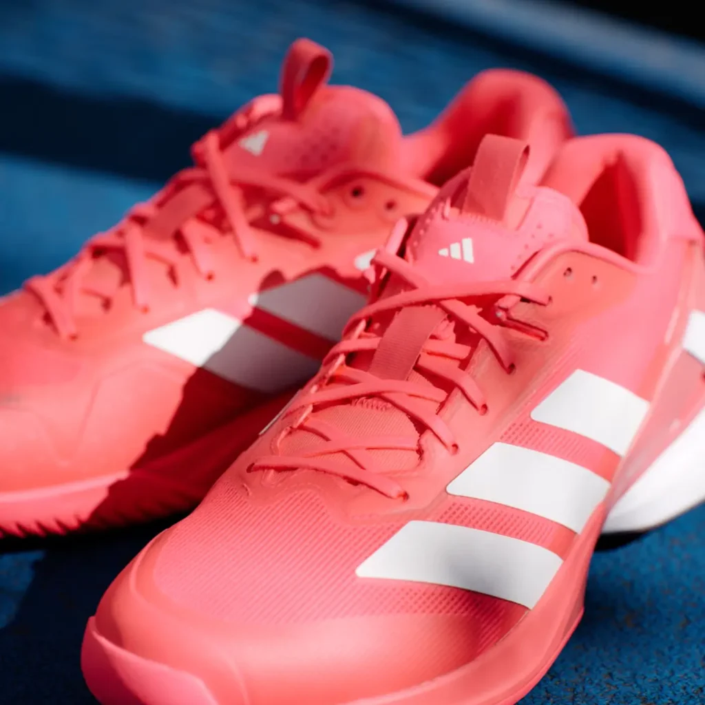 Adidas Adizero Ubersonic 5 Red Padel Shoes 03
