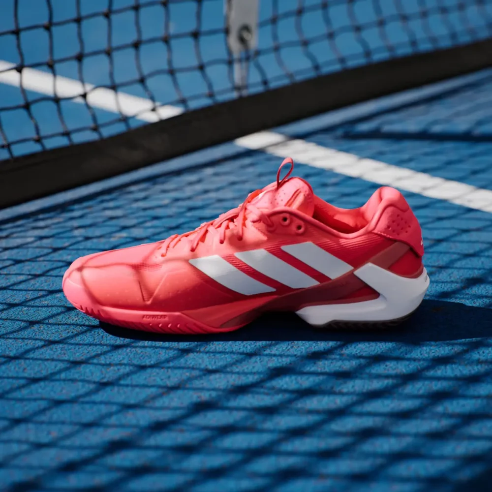 Adidas Adizero Ubersonic 5 Red Padel Shoes 06