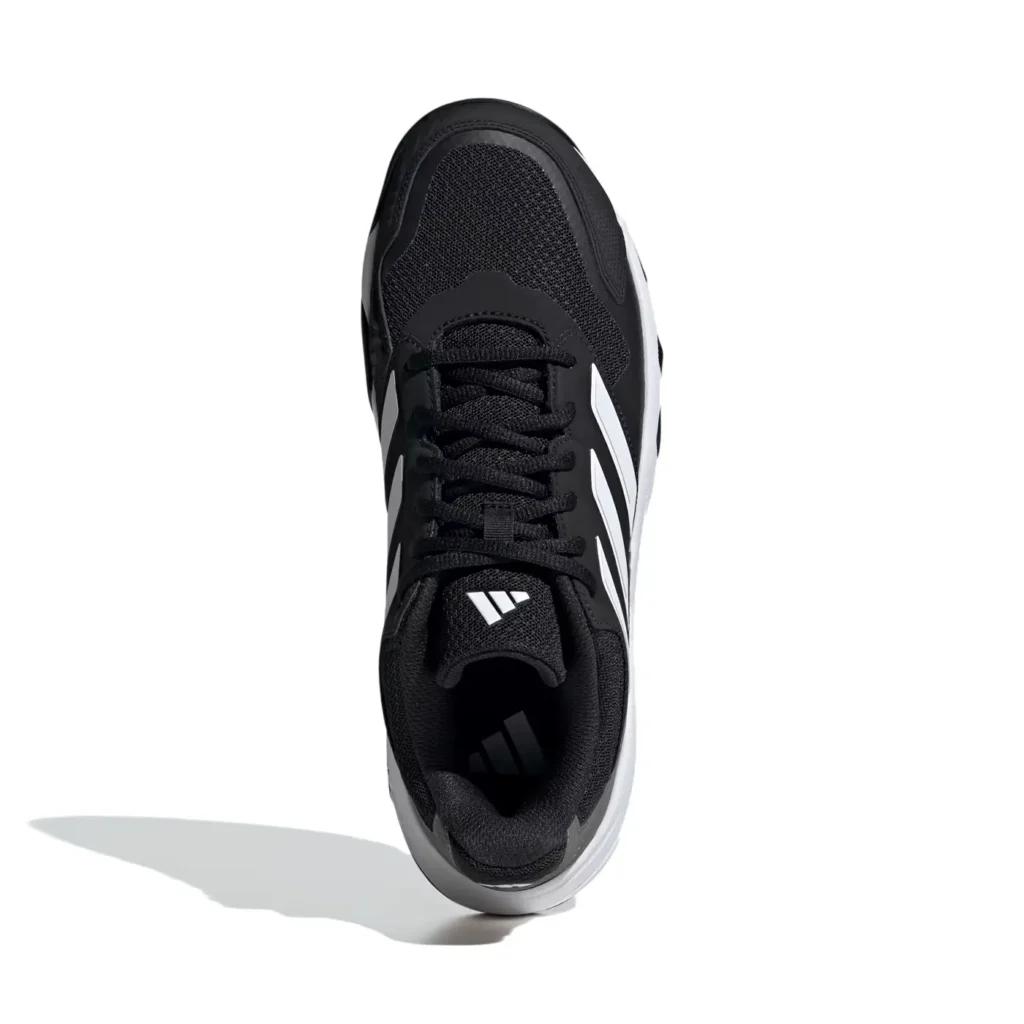 Adidas CourtJam Control 3 Black Padel Shoes 01