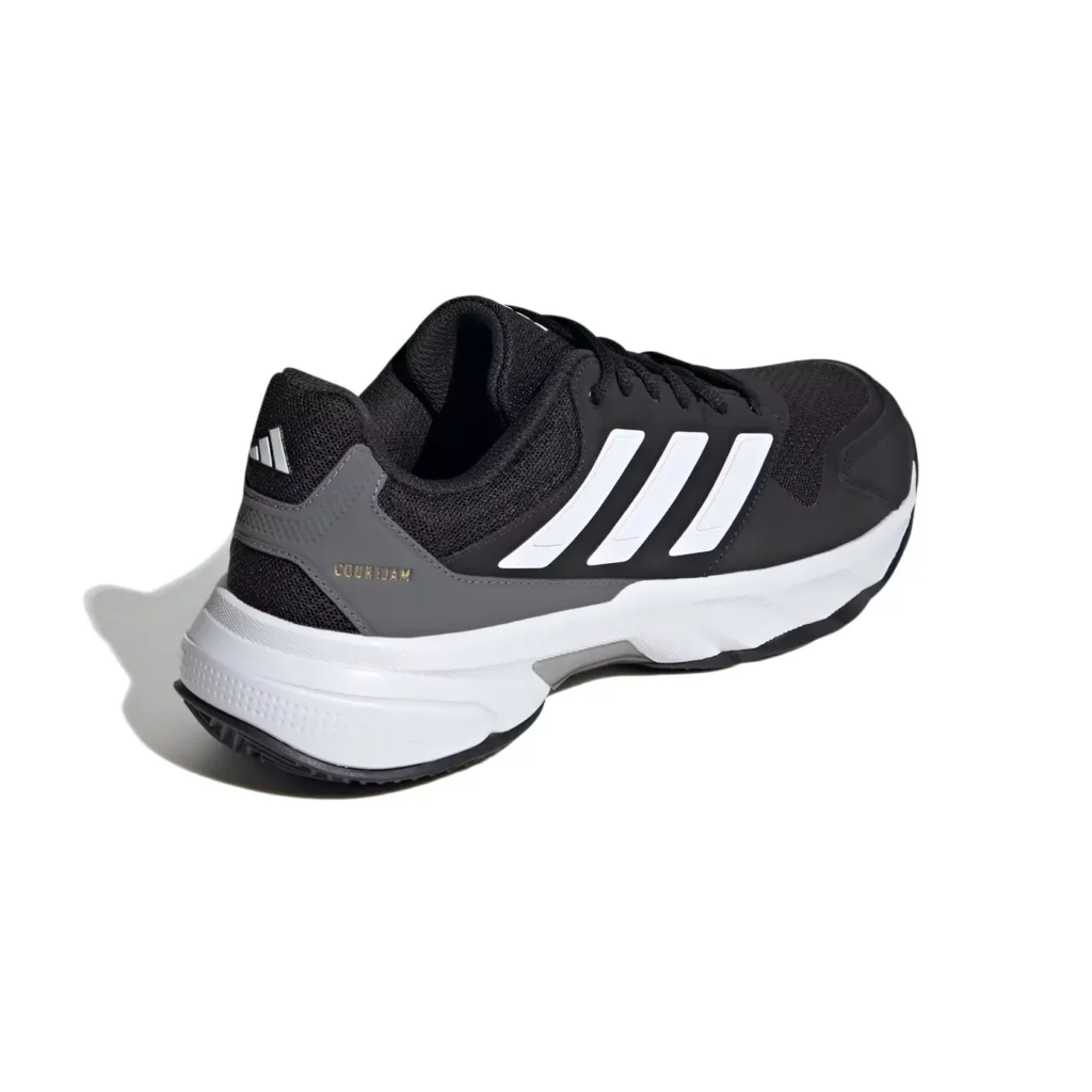 Adidas CourtJam Control 3 Black Padel Shoes 04