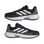 Adidas CourtJam Control 3 Black Padel Shoes 06