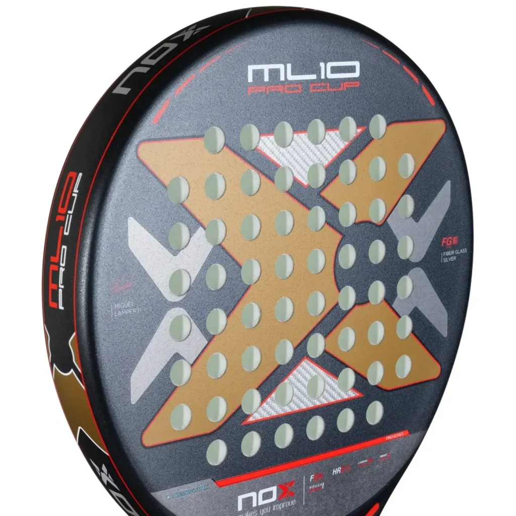 NOX ML10 Pro Cup Rough Surface Miguel Lamperti Padel Racket 2025 04