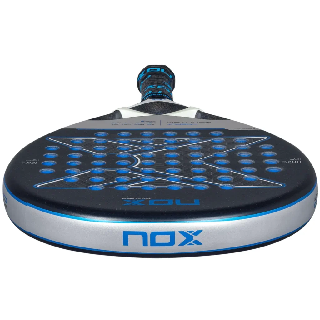 NOX Quantum 12k Cobalt Padel Racket 2025 04