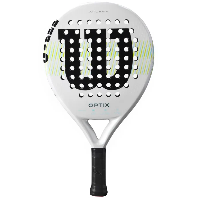 WILSON Optix V1 2025 Padel Racket White 01