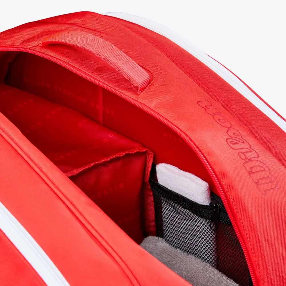 WILSON Tour Padel Bag Red 04