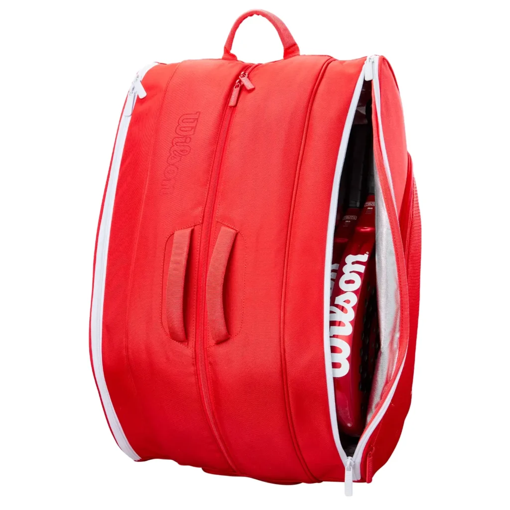 WILSON Tour Padel Bag Red 05
