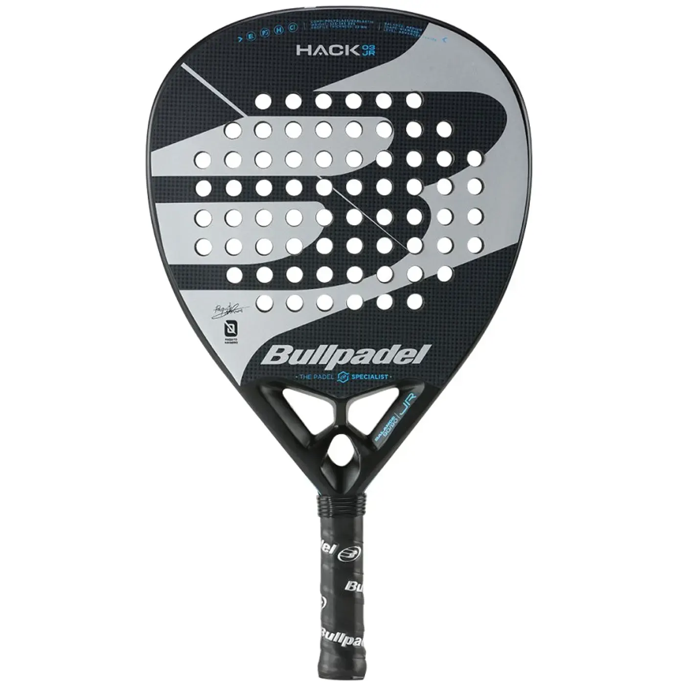 BULLPADEL Hack 03 JR Junior Padel Racket 2025 02 BULLPADEL Hack 03 JR Junior Padel Racket 2025 02
