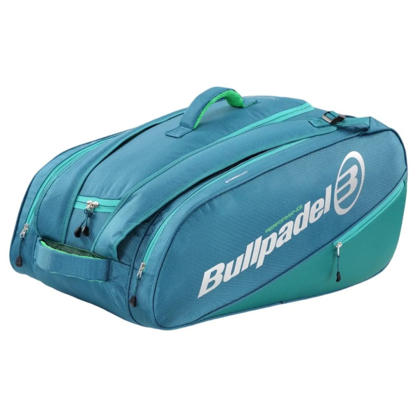 BULLPADEL Performance Padel Bag BPP25014 Petroleum Blue 01 BULLPADEL Performance Padel Bag BPP25014 Petroleum Blue 01