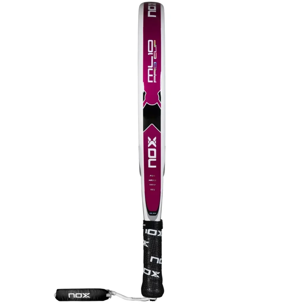 NOX ML10 PRO CUP SILVER Padel Racket Miguel Lamperti 03