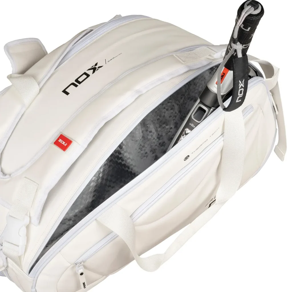 NOX Pro Series Padel Bag White 06