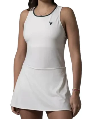 VOLT Performance Padel Dress White 01
