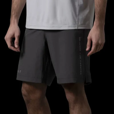 VOLT Performance Padel Shorts Dark Grey 02