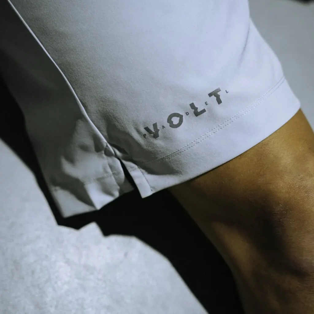 VOLT Performance Padel Shorts Ice Grey 0