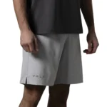 VOLT Performance Padel Shorts Ice Grey 01