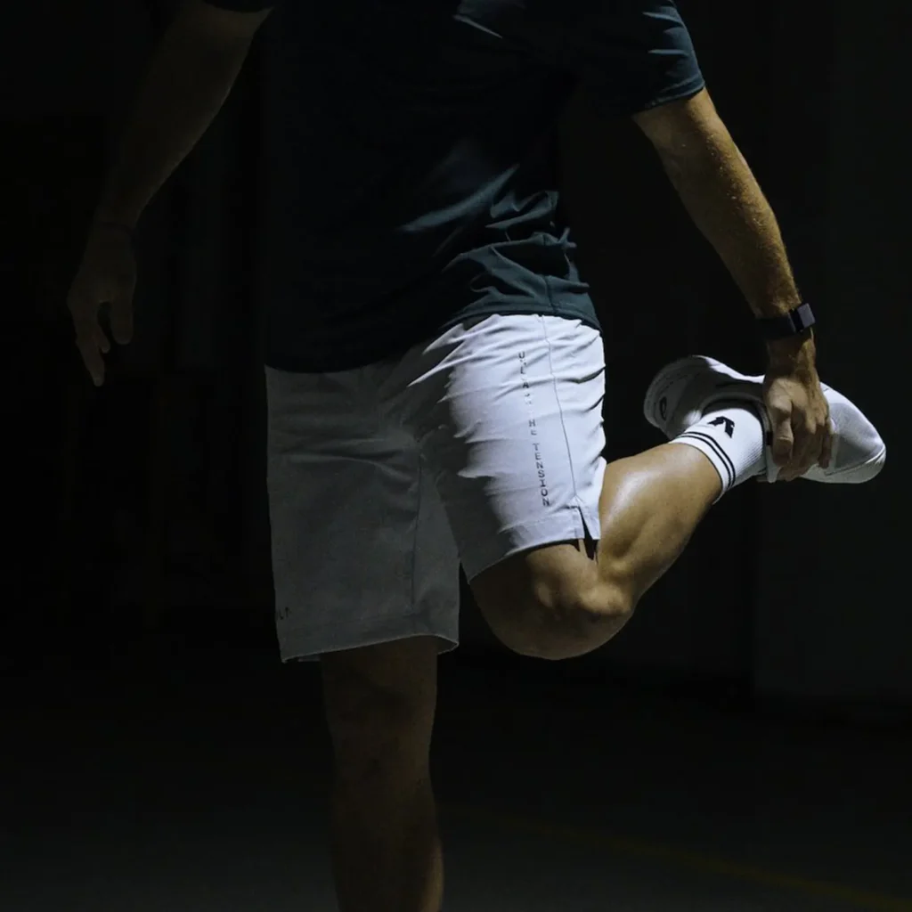 VOLT Performance Padel Shorts Ice Grey 02