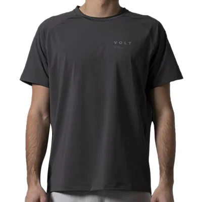 VOLT Performance Padel T-Shirt Dark Grey 01