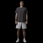 VOLT Performance Padel T-Shirt Dark Grey 02