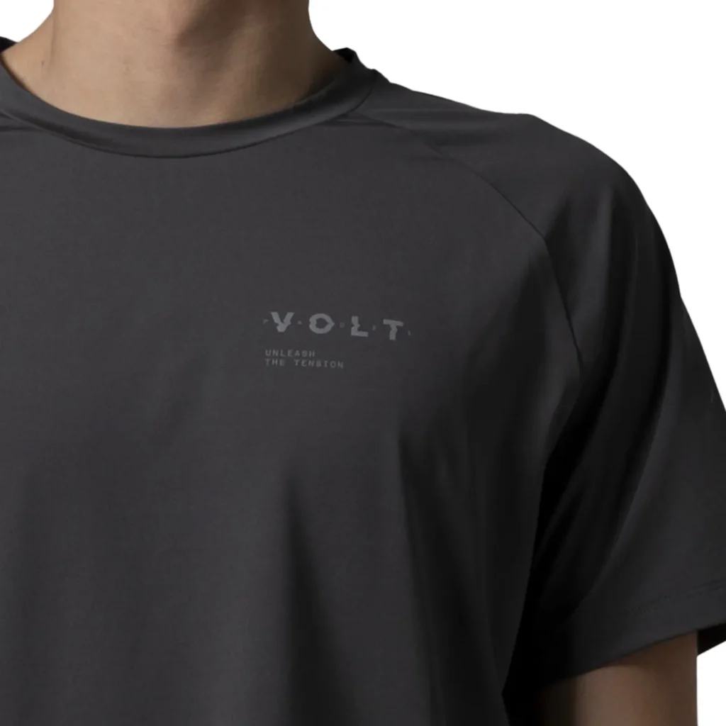 VOLT Performance Padel T-Shirt Dark Grey 05